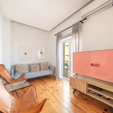 شقة Guestready - Stylish W/ Balcony In Graca Lisboa